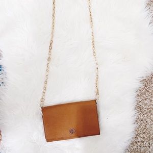 Tory Burch Robinson Chain Wallet— only worn twice